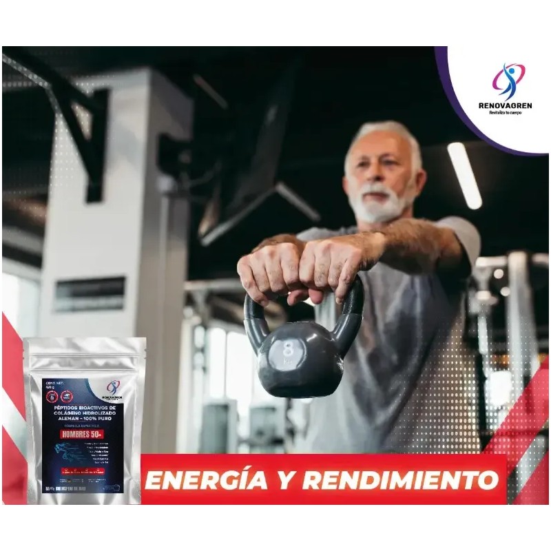 Péptidos Colágeno Hombre +50 Años Hidrolizado Alemán 250g