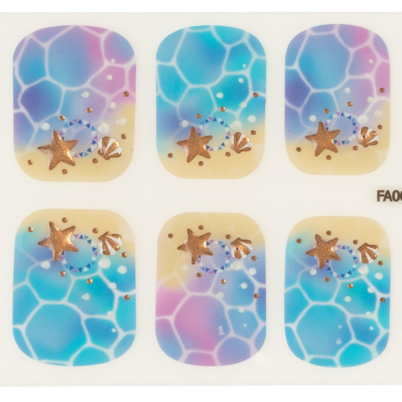 ZINIPIN FA00170 Foot Nail Seal for Summer Beach