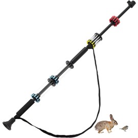 Blowgun for Hunting 36” Blow Dart Gun Kit with 48 Darts All Aluminum Made, with Sling, Tactical Grip and Optic Sight，Blow Gun with Darts