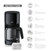 6-Pack Replacement Charcoal Water Filters for Braun Coffee Makers -
