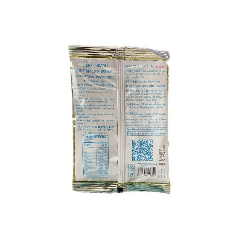 Five Spice Powder - Bot Ngu Vi Huong Hieu Con