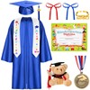 Capoda 9 Pcs 2025 Kids Kindergarten Graduation Cap Gown with