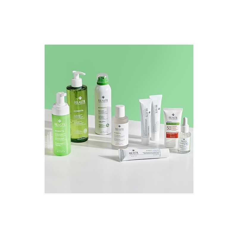 Rilastil Acnestil - H Biome Crema Idratante Anti-Imperfezioni, 40ml