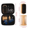 7PCS/Set Portable Men Beard Styling Shaping Cream Oil Brush Comb