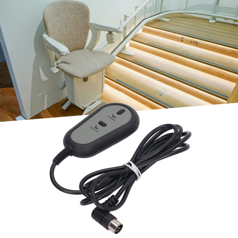 2 Button 8 Pin Lift Chair Hand Controller, Recliner Hand
