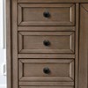 khtumeware 10 Pack 1-1/4 inch(32mm) Black Cabinet Knobs Dresser Knobs