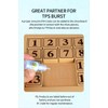 Wooden Number Slide Puzzle Wooden Digital Huarong Road Digital Math