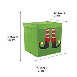 ADEPTNA Strong Premium Christmas tree Bauble Decoration Storage Box – Holds up to 60 Baubles - Space Saving Stylist Collapsible Design