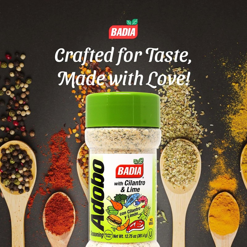 Badia Adobo with Cilantro & Lime 12.75 oz – Zesty