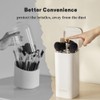 Esdallina Automatic Lifting Makeup Brush Holder with Lid Dustproof Cosmetic