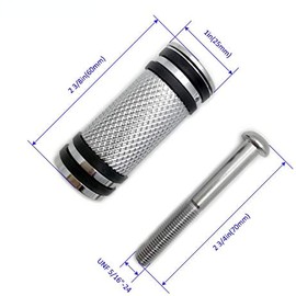 Shift Peg for Compatible with Harley Davidson Heel Toe Shifter Road Glide Road King Breakout CVO Dyna Electra Glide Street Glide Fat Boy Forty Eight Heritage Softail Sportster Night Train Chrome 2 Pcs