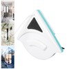 Window Double Side Wiper Plastic Ergonomic Handle Magnetic Glass Cleaning