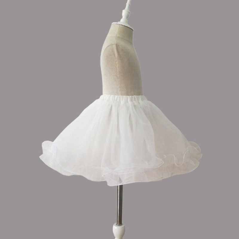 Forpend TT15 Children's Dress Volume Up Pannier White 13.8 inches