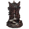 Unique Bronze Tree Man Backflow Incense Burner - 18cm x