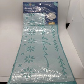 hello Hobby Reusable Stencil, 3 designs for craft projects, positive vibes