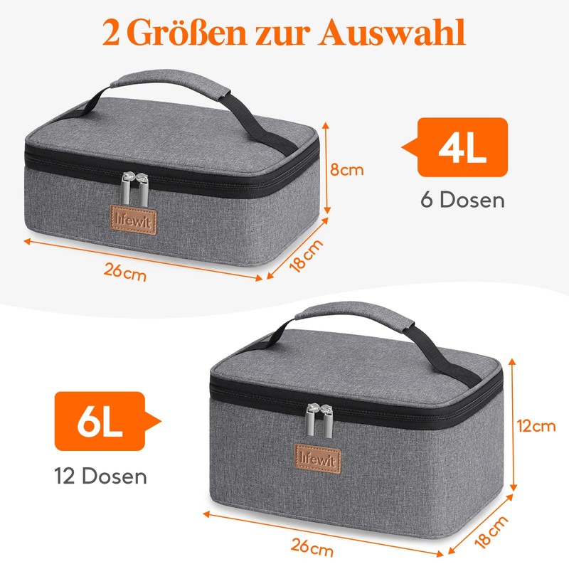 Lifewit Cool Bag Small Insulated for Men Women Foldable Lunch