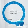 Adjustable Silicone Pie Crust Shields Baking Protectors Cover Ring Fits
