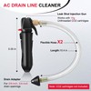 AC Drain Line Cleaner with 2 Flexible Hose (No Cartridges