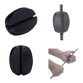 2Pcs Fishing Rod Holder Silicone Fishing Rod Bundler Rubber Setter 5-Hole Rod Anti-lock and Storage Protection Fishing Accessories