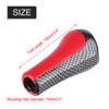 for X5 Gear Shift Knob, Red & Carbon Fiber 6