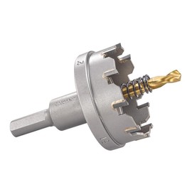 Starrett SM51 TCT Tungsten Carbide Tipped Sheet Metal Hole Saw, 2" Diameter (51 mm)