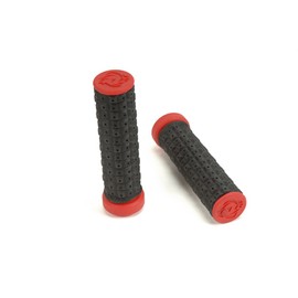 Torc1 Racing 2500-0204 Enduro ATV Black/Red Dual Compound Grip with Grip Glue for MB/WC/BMX Bikes