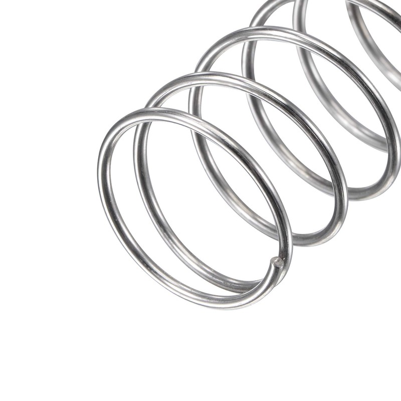 TOP-VIGOR 5Pcs Compression Spring, 16mm OD,1mm Wire Size,30mm Free Length