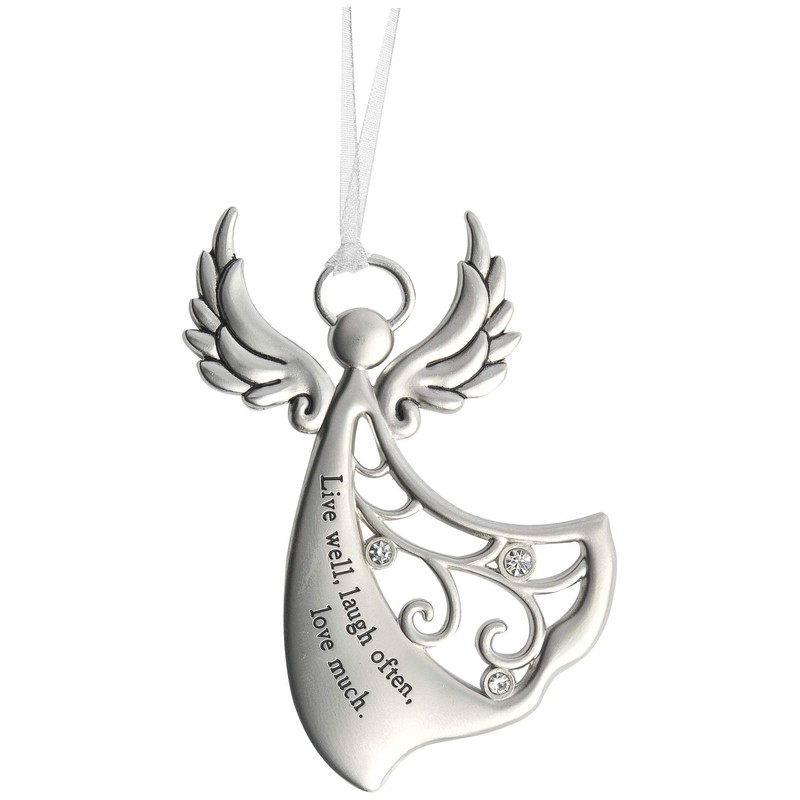 Ganz Angels by Your Side Ornament - Live Well, Laugh