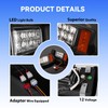 FIXHAWK Club Car DS LED Headlight Kit, Original Style Head