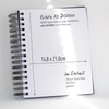 Sketchbook A5 200 g/m² thick paper spiral binding - sketch