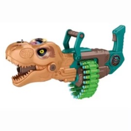 Generic Automatic Electric Dinosaur Soft Bullet Minigun (Orange)