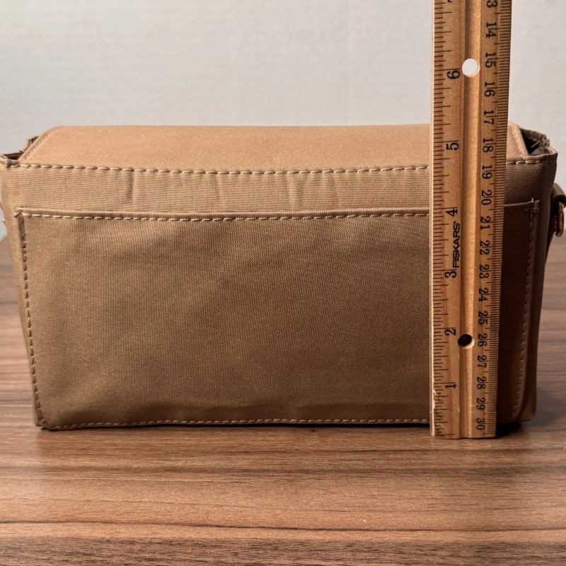 Tote Savvy Crossbody Mini Diaper Bag Wipes Pads Essentials Purse