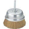 TRUSCO TB-6644 Cup Brush with Shaft Diameter 2.9 x 0.2