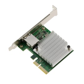KALEA-INFORMATIQUE PCIe 4.0 Network Controller Card 10Gigabit Ethernet 1 Port RJ45 10G with AQUANTIA AQC113C-B1 Chipset Low and High Profile