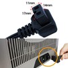 Car Refrigerator Universal AC Adapter AC Cord AC 100V-240V 6A