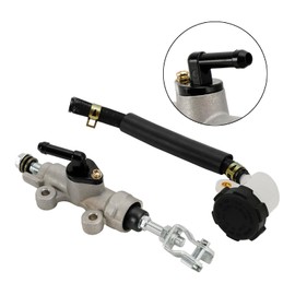 Topteng Rear Brake Master Cylinder for Honda TRX400EX Sportrax 400 EX 1999-2008, for TRX400X Sportrax 400 X 2009-2014 43510-HN1-016 43510-HN1-006