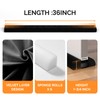 fowong Under Door Draft Stopper 30" to 36" Adjustable Draft
