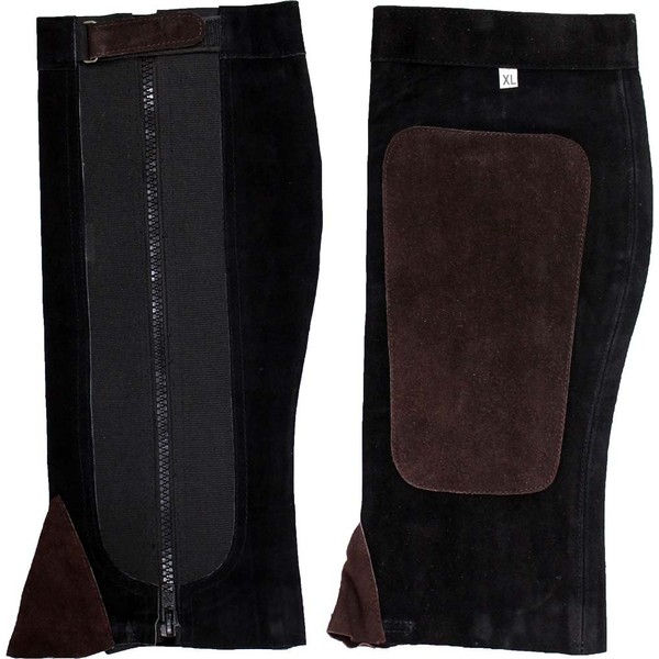ToolUSA Large Size Over-the-boot Half Chaps For Horseback Riding, 17" X 7": CHAP-1-L