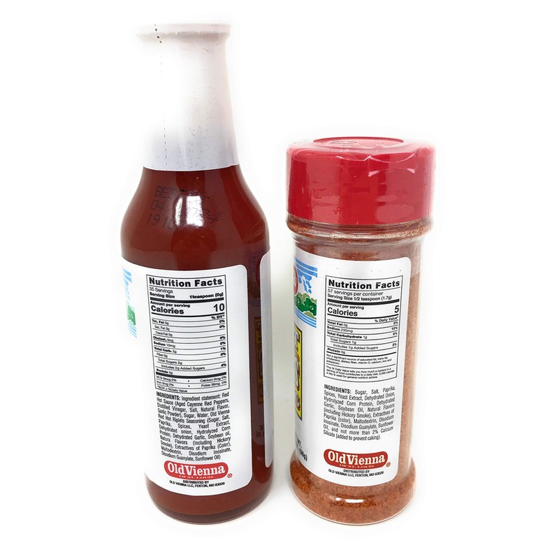 Old Vienna | Red Hot Riplet Sauce and Seasoning Combo