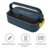 Bento Lunch Box 316 Stainless Steel 700ml Capacity Leakproof Microwave