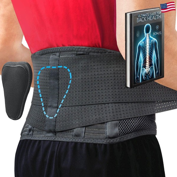All-Relief Back Brace Support Belt-Lumbar Support brace, relief from Back
