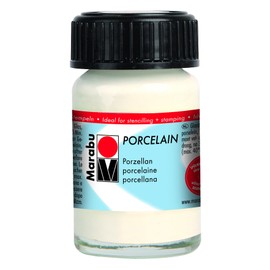 Marabu 070 15 ml Porcelain Paint, White