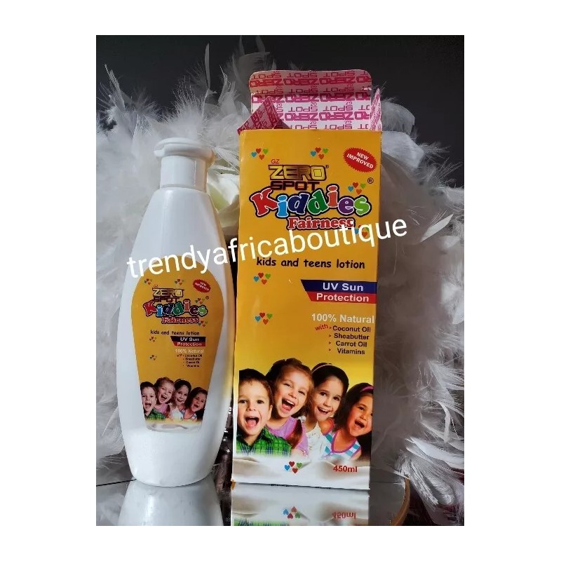 grace costmetics Zero SPOT KIDDIES FAIRNESS body Lotion. Carrot Oil