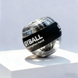 Auto-Start Wrist Power Gyro Ball – Strengthen Forearms, Fingers & Wrists with LED Lights. Build Muscle & Bone Strength for a Powerful Grip & Endurance. Perfect for Fitness & Recovery!