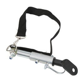 Bike Trailer Hitch Metal Toolless Installation Compact Cycling Coupler Attachment for Electric and Regular