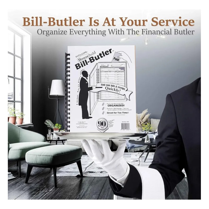 Bill-butler, Organizador Mensual De La Factura Del Hogar Y P
