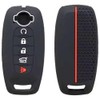 Genérico Funda de Silicona para Llave de Coche Nissan Versa