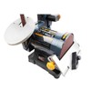 POWERTEC BD1502 Belt Disc Sander for Woodworking | 1 in.
