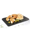 Comfort Plus Bread Chopping Board with Crumb Groove Charcoal Grey