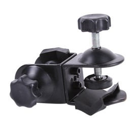 Foto4easy Heavy Duty Metal Dual Double U Clip Clamp for Photo Studio Boom Arm Light Stand